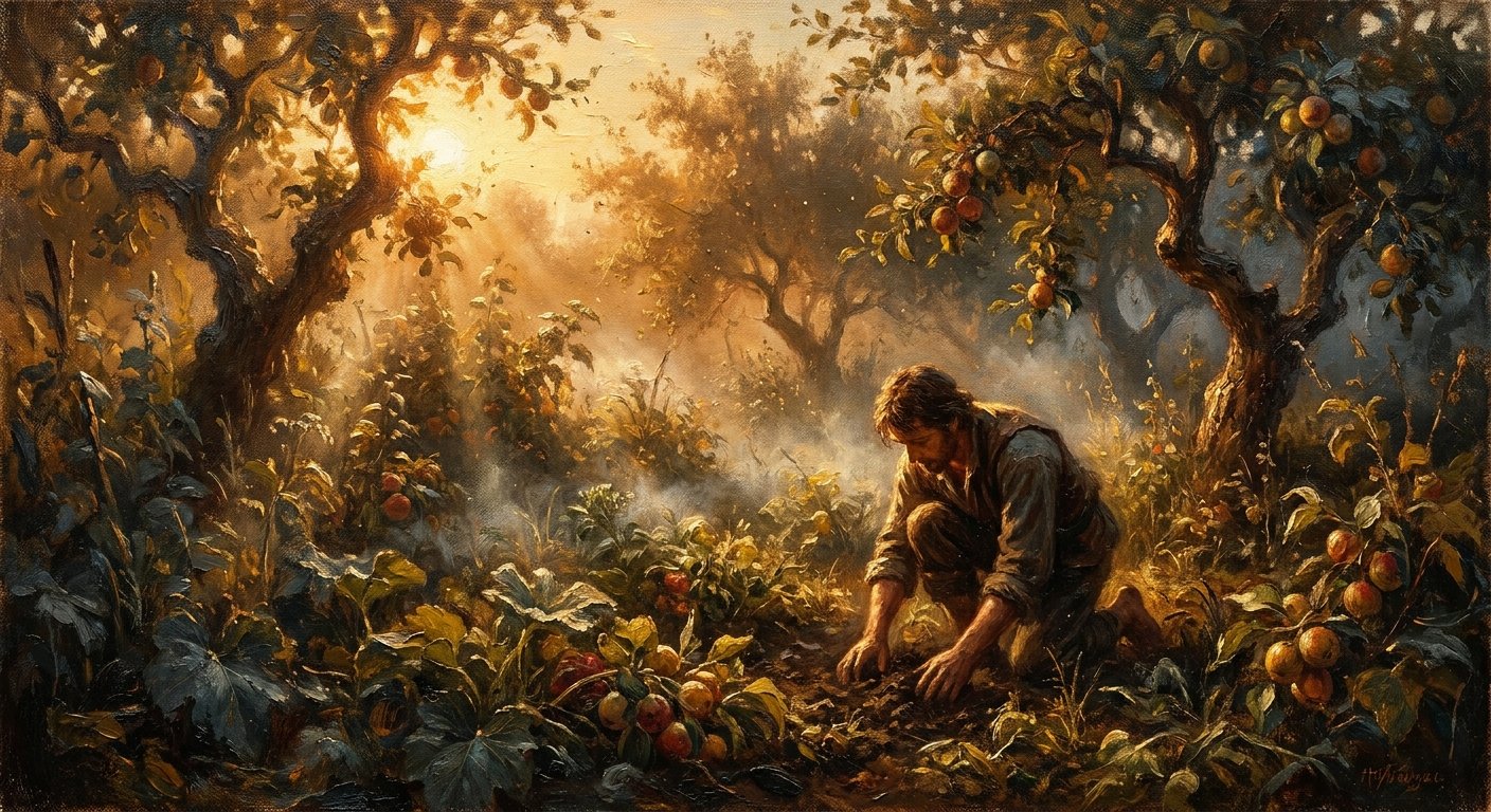 Ilustração do capítulo 17: Como viver com os hábitos de Jesus: o estilo de vida do jardim