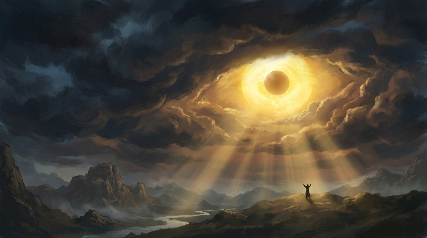 Ilustração do capítulo 2: Os Olhos Que Ainda Vão Se Abrir