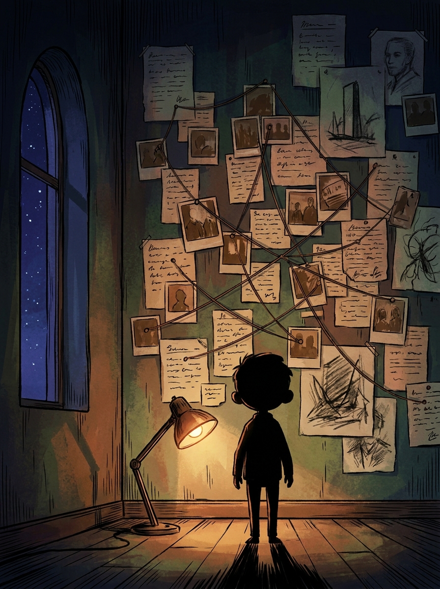 Ilustração do capítulo 6: O Mural Dos Sonhos
